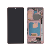 Displayeinheit Bronze Galaxy Note 20 (mit Rahmen) (N980F)