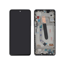 Displayeinheit Schwarz Xiaomi Mi 11i 5G (mit Rahmen) (ReLife)