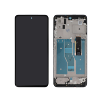 Displayeinheit Schwarz Moto G52 (mit Rahmen) (ReLife)