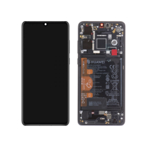 Komplettes Display Schwarz Huawei P30 (Akku integriert)