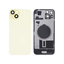 Backcover Gelbes iPhone 15 Plus (mit MagSafe) (ohne Logo)