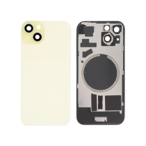 Backcover Gelbes iPhone 15 (mit MagSafe) (ohne Logo)