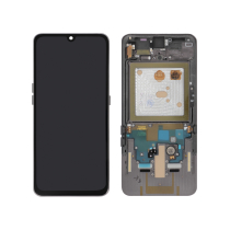 Displayeinheit OLED Schwarz Galaxy A80 (A805F) (Mit Rahmen)