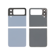Blaues Backcover Galaxy Z Flip4 (F721B) (Ohne Logo)