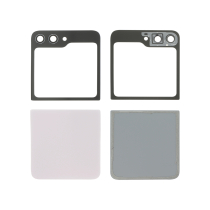 Komplettes Lavendel-Backcover Galaxy Z Flip5 (F731B) (Ohne Logo)