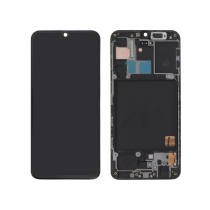 Displayeinheit Galaxy A40 (A405F) (mit Rahmen)