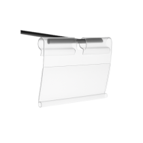 Etikettenhalter mit T-Stange (65×40 mm)