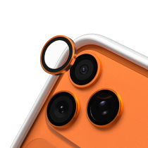 RHINOSHIELD Kameraschutz iPhone 17 Pro/Pro Max (Orange)