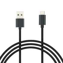 Xiaomi Geflochtenes USB-A auf USB-C Kabel 1m (Schwarz)