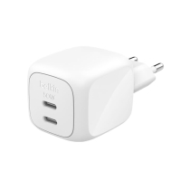 BELKIN Ladegerät GaN 2 Ports USB-C 50W (Weiß)