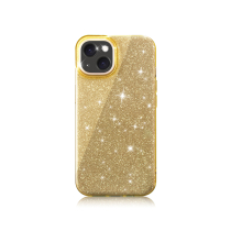 Glitzer Handyhülle iPhone 16 Pro Max (Gold)