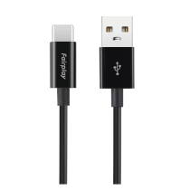 FAIRPLAY SENECIO Schwarz USB-C Kabel 1m (Schwarz) (Bulk)