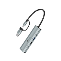 DEVIA Pro2 USB-C Hub 5 in 1 (Grau Dunkel) (EC701)