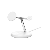 BELKIN 3-in-1 Ladestation mit Qi2 (15W) (Weiß)