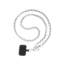 FAIRPLAY Handykette Lou 120 cm (Silber)