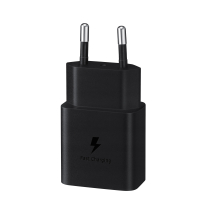 SAMSUNG Ladegerät 15W USB-C (Schwarz) (Bulk)