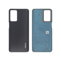 Schwarzes Rückglas Oppo A16/A16s/A54s