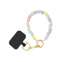 FAIRPLAY Kurze Kette 30cm KIARA (Pastell-Herzen)