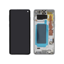 Displayeinheit Weiß Galaxy S10 (G973F) (ReLife)