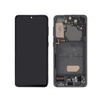 Displayeinheit Grau Incell Galaxy S21 5G (G991B) (Mit Rahmen)
