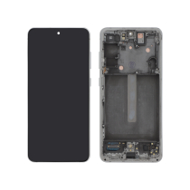 Displayeinheit Weiß Galaxy S21 FE 5G (G990B) (Mit Rahmen)