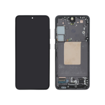 Displayeinheit Schwarz Galaxy S24 (S921B) (Mit Rahmen)