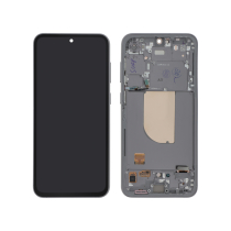 Displayeinheit Graphit Galaxy S23 FE (S711B) (Mit Rahmen)