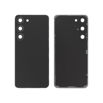 Schwarzes Backcover Galaxy S23 (S911B) (Ohne Logo)