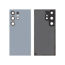 Blaues Titan-Backcover Galaxy S24 Ultra (S928B) (Ohne Logo)