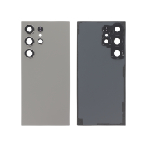 Titanium Grau Rückseite Galaxy S24 Ultra (S928B) (Ohne Logo)