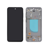 Displayeinheit Graphit OLED Galaxy S23 FE (S711B) (mit Rahmen)