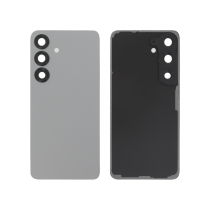Backcover Silber Dunkel Galaxy S25 (S931B) (Ohne Logo)