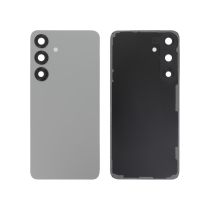 Backcover Silber Dunkel Galaxy S25+ (S936B) (Ohne Logo)