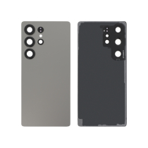 Backcover Titan Weiß Silber Galaxy S25 Ultra (S938B) (Ohne Logo)