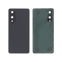 Backcover Titanschwarz + Kameralinse Galaxy S25 Edge (S937B) (Ohne Logo)