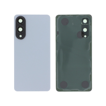 Backcover Titanblau + Kameralinse Galaxy S25 Edge (S937B) (Ohne Logo)