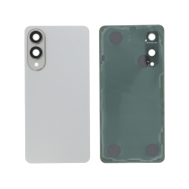 Backcover Titansilber + Kameralinse Galaxy S25 Edge (S397B) (Ohne Logo)