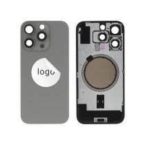 Rückglas Titan Natur iPhone 16 Pro (Pulled C)