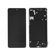 Komplettes OLED Display Galaxy A71 (A715F) (mit Rahmen)