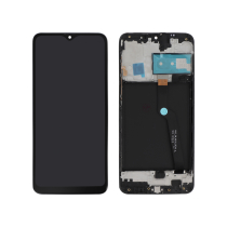 Displayeinheit Galaxy A10 (A105FN) (mit Rahmen)