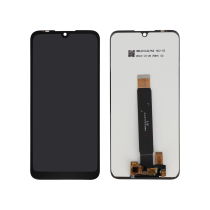 Displayeinheit Schwarz Moto E6 Plus (PAGA0004/0033)