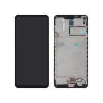 Displayeinheit Galaxy A21s (A217F) (mit Rahmen)