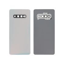 Weißes Backcover Galaxy S10+ (G975F) (Ohne Logo)