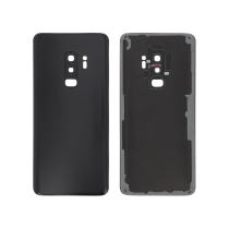 Schwarzes Backcover Galaxy S9+ (G965F) (Ohne Logo)