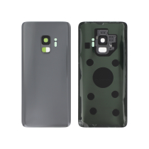 Rückseite Silber Galaxy S9 (G960F) (Ohne Logo)
