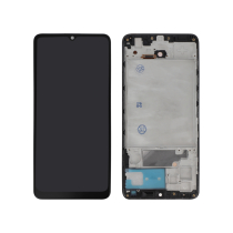 Displayeinheit OLED A32 4G (A325F) (mit Rahmen)