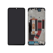 Displayeinheit Schwarz Oppo A57s (mit Rahmen) (ReLife)