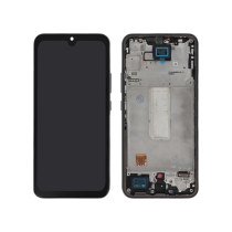 Displayeinheit OLED Schwarz Galaxy A34 5G (mit Rahmen)