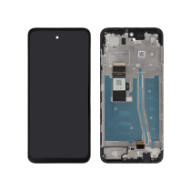 Displayeinheit Schwarz Moto G53 5G (mit Rahmen)