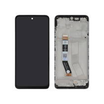 Displayeinheit Moto G73 5G (mit Rahmen)
